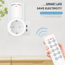Axyaa Smart Socket: Wireless Remote Control Electrical Switch for Smart Home.
