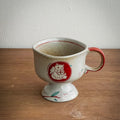 Axyaa Moon Rabbit Coarse Pottery Coffee Cup, 250ml