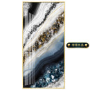 Axyaa LED Crystal River Hanging Paintings with Remote Dimming for Home Wall Decoration