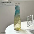 Axyaa Retro Art Glass Flower Vase for Living Room Decor