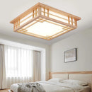 Axya Nordic Wood Ceiling Lamp LED Chandelier for Home Decor