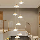 Axyaa Modern LED Chandeliers for Dining Room | Pendant Lights for Ceiling | Indoor Lighting