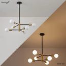 Axyaa Modern Ceiling Chandelier for Home Indoor Decor Lighting Fixtures