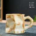 Axyaa Ceramic Coffee Cups Retro Coarse Pottery Creative Mugs Office Gifts Decoration