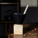 Axyaa Retro Ceramic Cone Coffee Cups - Set of 2