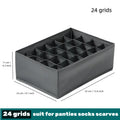 Axyaa Underwear Socks Pants Bra Storage Box Wardrobe Organizer for Home