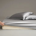 Axyaa Cotton Solid Color Single Fitted Sheet, Soft & Skin-Friendly