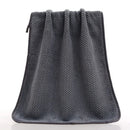 Axyaa Pineapple Grid Coral Fleece Towel Set
