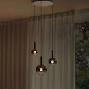Axyaa Minimalist Glass Headboard Pendant Lamp for Luxury Bedroom