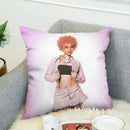 Axyaa Decorative Pillow Covers 40x40 50x50 45*45 - Ice Spice Design for Bed & Sofa