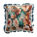 Axyaa Pastoral Style Jacquard Throw Pillowcase Set - Polyester Sofa Cushion Cover
