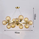 Axyaa Dining Room Chandelier Ceiling Lamps Pendant Lights Indoor Lighting Fixtures
