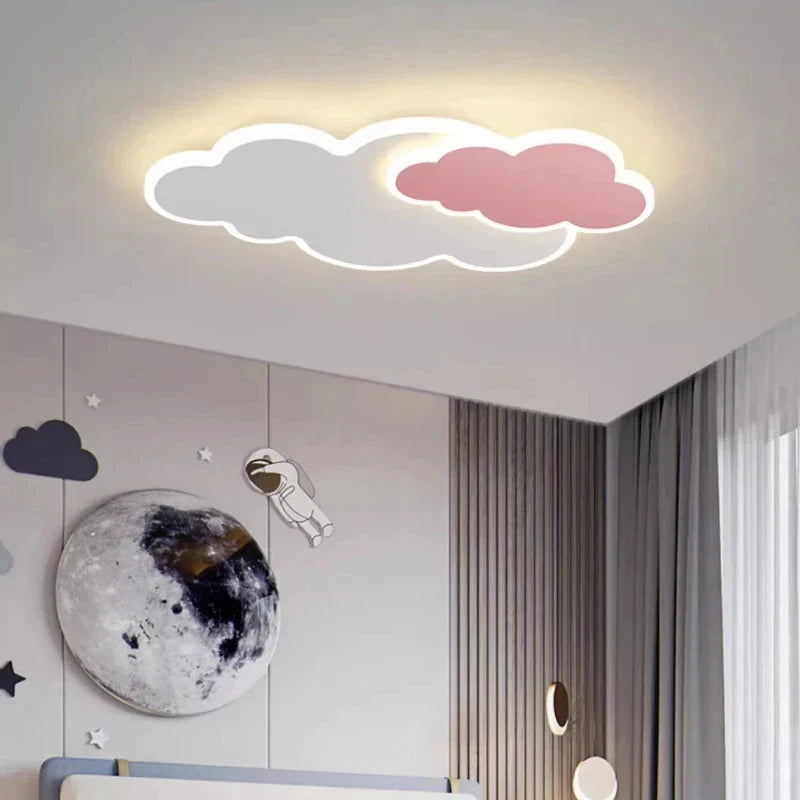 Axyaa Cloud Ceiling Light for Girl's Room - Modern Design, Original Decor Fixture