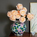 Axyaa Floral Ceramic Vases: European Style, High-End Feel, Hydroponic, Living Room Décor