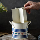 Axya Utensil Holder & Tableware Storage Bucket