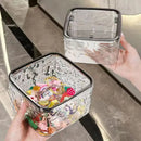 Axyaa Acrylic Hair Clip Organizer with Lid - Headdress & Accessories Holder