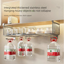 Stainless Steel Under Shelf Hanging Basket by Axyaa for Kitchen & Bathroom Organization