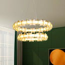 Nordic Crystal Butterfly Pendant Lights by Axyaa: Elegant LED Ceiling Lamp for Home Decor