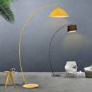 Axyaa Minimalist LED Arc Floor Lamp for Modern Living Room & Bedroom Lighting