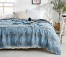 Axyaa Cotton Air-conditioning Bedspread Comforter for Twin Queen Size Bed