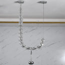 Axyaa Modern Luxury Home Staircase Pendant Lights Living Room Indoor Lighting