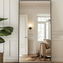Axyaa Rectangular Oversized Floor Mirror with Stand for Bedroom and Living Room