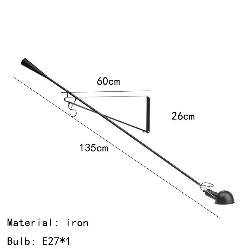 Axyaa Rotatable LED Wall Lamp for Bedroom & Living Room Lighting