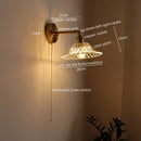 Axyaa Modern Glass LED Wall Lights for Home Decor