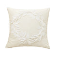 Axyaa Christmas Festival Flower Round Pillowcase for Cozy Home Decor