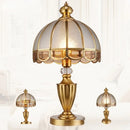 Axyaa Classic Copper LED Desk Lamp for Home Decor and Lighting