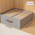 Axyaa Stackable Drawer Organizer Set for Clothes, Underwear, Socks, and Bras