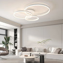 Axyaa Smart Led Chandeliers 3 Circle Ceiling Light with Remote Control App