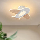 Axyaa Modern Airplane Kids' Room Ceiling Light for Creative Bedroom Decor