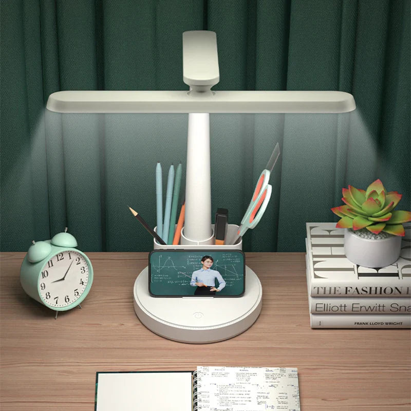 Axyaa Foldable LED Desk Lamp for Kids Bedrooms.