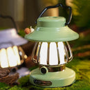 Axyaa Retro LED Camping Lamp: USB Rechargeable Night Light, 3 Colors Dimming