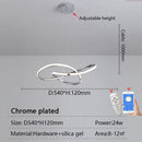 Axyaa Modern Branch Chandelier - High-end Minimalist Lighting for Living Room, Study, and Bedroom