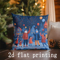 Winter Wonderland Snowmen Pillow Covers - Axyaa Decor