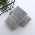 Axyaa Bamboo Towels Set | Soft & Absorbent | 34x74cm Hand Face Bath Washcloths