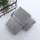 Axyaa Bamboo Towels Set | Soft & Absorbent | 34x74cm Hand Face Bath Washcloths
