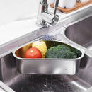 304 Stainless Steel Sink Caddy by Axyaa: Organize Sponge, Soap, and Fruits Efficiently
