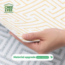 Axyaa Self-Adhesive Sxp Linen Foam Wall Stickers 2mm Thick - Easy Renovation for Indoor Spaces