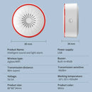 Axyaa Smart Home Security System with Sound and Light Siren, Sensor Detector for Alexa Google Home
