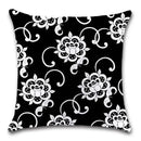 Axyaa Geometric Flower Cushion Cover - Home & Office Sofa Decor - 45X45CM
