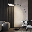 Axyaa Nordic LED Arc Corner Floor Lamp Remote Dimming Stand Light