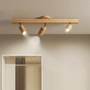 Axya Nordic Wooden LED Ceiling Spotlight for Home Decor