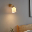 Axyaa Nordic LED Wall Sconce Pull Chain Switch Light for Home Decor