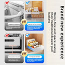 Axyaa Slide Out Cabinet Organizer Pantry Shelves Sliding Drawer Storage Rack