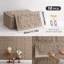Axyaa 3D Stereo Rock Brick Wall Stickers | Self-Adhesive Slate Tiles | Indoor/Outdoor Décor