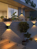 Axyaa Outdoor/Indoor Aluminum Cube LED Wall Lamp Waterproof IP65 Surface Mounted