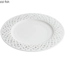 Axyaa Ceramic Pasta Plate Set for Molecular Cuisine and Elegant Dining